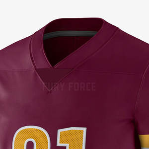 เสื้อเจอร์ซีย์อเมริกันฟุตบอลผ้าเจอร์ซี่แบบอเมริกันแห้งเร็ว - Product Image 5