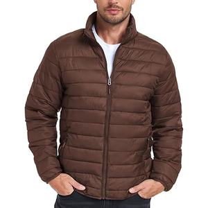 Mens Outdoor <b>Jacket</b> Lightweight Winter <b>Puffer</b> <b>Jacket</b> Warm, Windproof, and Water-Resistant - Product Image 4