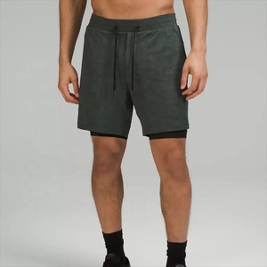 Pantalones cortos OEM personalizados para hombre con forro de malla de rejilla suave 100% algodón máxima comodidad transpirable para correr entrenamiento logotipo personalizado - Product Image 1