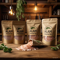 Sal del Himalaya Rosa Claro Garantizada por HACCP, Gránulos Finos y Gruesos, Empaque Personalizado, Rica en Vitaminas y Minerales, Energía para Cocinar