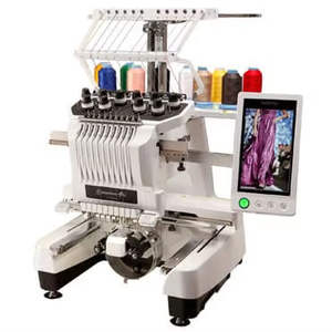 Máquina de Bordar Industrial de 10 Agujas Pr1000e, Nueva y Original - Product Image 1