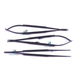 กรรไกรผ่าตัดไมโครแบบพรีเมี่ยมที่ใส่เข็มและคีมเนื้อเยื่อเครื่องมือผ่าตัดที่ดีสำหรับโรงพยาบาลหรือคลินิกสเตนเลสสตีล - Product Image 3