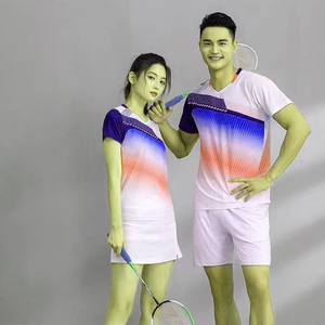 2025 Custom Logo <b>Table</b> <b>Tennis</b> Uniform for Women and Men Breathable Badminton Jersey with Sublimation Print Custom Size Возмож - Product Image 6