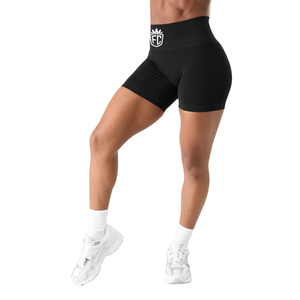 Shorts Deportivos de Cintura Alta sin Costuras para Mujer, Shorts de Compresión Elásticos para Entrenamiento, a Prueba de Sentadillas, Transpirables, Ropa Deportiva - Product Image 3