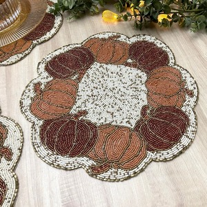 Napperons décoratifs à motif floral coloré, la meilleure vaisselle pour les fêtes et autres événements, tapis et coussinets décoratifs - Product Image 5