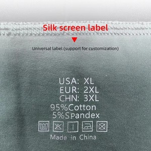 Calzoncillos Bóxer Cómodos para Hombre al por Mayor, Ropa Interior de Algodón Transpirable Personalizada, Antibacteriana, con Logotipo Impreso Digitalmente en la Cintura - Product Image 5