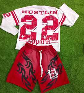 Venta al por mayor personalizable doble capa camisa de manga larga transpirable invierno más tamaño ropa deportiva Streetwear para hombres XL tamaño impreso - Product Image 3