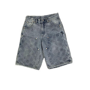 OEM Custom Logo High Quality Wholesale sorts Loose Baggy Denim Short <b>Jeans</b> Shorts for <b>Men</b> high quality customized <b>men</b> shorts - Product Image 1