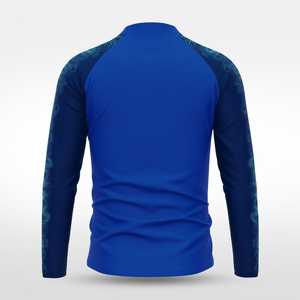 เสื้อสปอร์ตแขนยาวแบบซิป 1/4 สำหรับผู้ชาย แบบกลับด้านได้ เสื้อพูลโอเวอร์สำหรับออกกำลังกาย น้ำหนักเบา เหมาะสำหรับการฝึกซ้อม วิ่ง และกิจกรรมกลางแจ้ง - Product Image 4