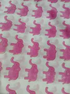 Tela de algodón estampada a mano 100% con diseños indios tradicionales Textil artesanal para prendas de vestir - Product Image 6