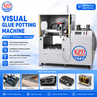 Sistema de Dosificación Visual de Pegamento AB de Poliuretano, Epoxi y Silicona de Doble Componente Totalmente Automático para Piezas Electrónicas y Productos LED