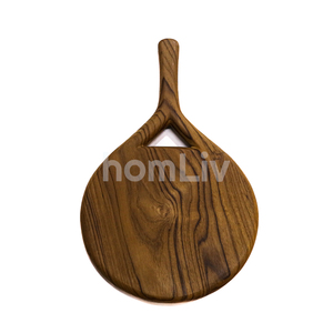 Planche de service décorative en teck naturel, design rustique, durable, faite à la main, pour la présentation des aliments, idéale pour les remises de diplômes et la cuisine - Product Image 1