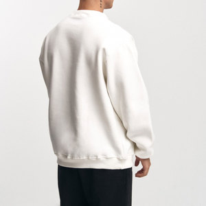 OEM Hombre Casual Hip Hop Sudadera En Blanco Cuello Redondo Felpa Hombres Sudaderas De Gran Tamaño Para La Venta 2026 - Product Image 4