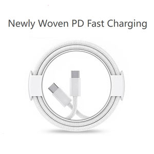 Promax Dual Type-C 60W Cable DE DATOS trenzado Carga rápida para Apple iPhone 15/16/17 y iPad Compatible con auriculares y cámara - Product Image 2