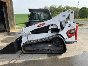 2023 superventas T770 cargadora de dirección deslizante diésel componentes de núcleo de bomba de cargador frontal sobre orugas con Motor de caja de cambios rodamiento de motor PLC - Product Image 4