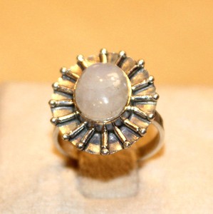 Trending Fashion 925 Sterling Silver <b>Rose</b> <b>Quartz</b> <b>Ring</b> Bezel Setting for Boutique Collection - Product Image 5