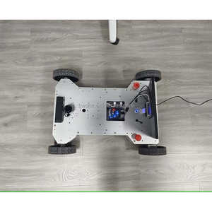 Chasis de Vehículo Robótico de Alta Calidad con Tracción en las Cuatro Ruedas WD, Estructura de Dirección Ackerman, Robots Industriales UGV, 19.54 kg - Product Image 4