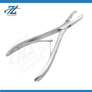 Rongeur Luer Box para Huesos, Recto, Manual, 185 mm de Largo, Mordida de 8 mm, Acero Inoxidable Quirúrgico, Certificado CE, Fabricante Pakistán - Product Image 2