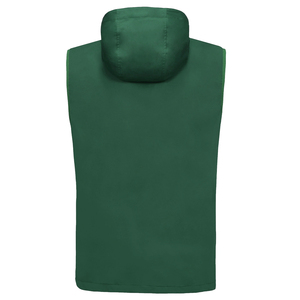 Chaleco de caparazón blando sin mangas a prueba de viento con capucha cálida para hombre, chaleco vaquero informal cálido de invierno para hombre - Product Image 5