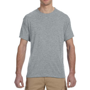 T-shirt grande taille de qualité supérieure pour hommes T-shirt vierge de haute qualité en tissu tricoté en polyester personnalisé pour hommes en vente de gros - Product Image 1