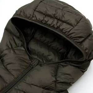 Vêtements pour hommes Vestes pour hommes Blouson d'hiver pour hommes Manteau chaud en duvet imperméable et isolé - Product Image 2