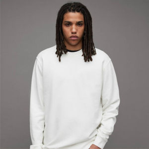 Sweat-shirt à col rond confortable 100% coton pour hommes, matériau durable pour la superposition par temps froid d'hiver - Product Image 2