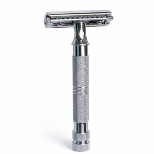 Maquinilla de Afeitar de Doble Filo de Acero Inoxidable de Alta Calidad para Hombre |   Maquinilla de Afeitar Clásica Reutilizable con Cuchilla Reemplazable | - Product Image 1