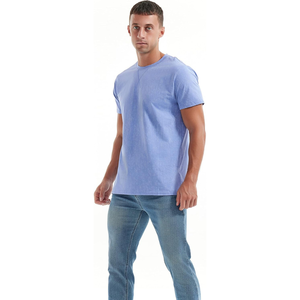 Camiseta Casual de Verano Premium para Hombre, Tejido Suave, Tacto Liso, Ajuste Fresco, Elástica, Transpirable, Secado Rápido, Ligera, Moderna - Product Image 1