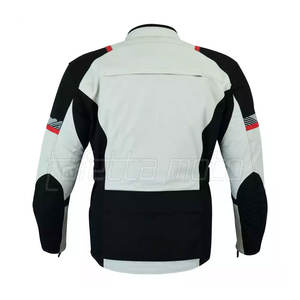 เสื้อแจ็คเก็ตมอเตอร์ไซค์แบบกันน้ำสำหรับขายส่ง ผลิตจากผ้าทอ ระบายอากาศได้ดี แห้งเร็ว ปรับแต่งได้ ประสิทธิภาพสูง สำหรับทุกเพศ ทุกฤดู เหมาะสำหรับเล่นกีฬา - Product Image 2