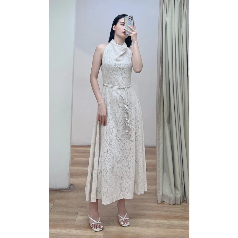 Hot-Selling Beige Women'S Dresses Formal for Office Ladies Liam Maxi Dress Organic Cotton Flower Lace Fabric Whiteant Vietnam| Alibaba.com Hot-Selling Beige Women'S Dresses Formal for Office Ladies Liam Maxi Dress Organic Cotton Flower Lace Fabric Whiteant Vietnam| Alibaba.com