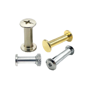 Tornillo de máquina OEM ODM de cabeza plana negra con hueco hexagonal y hombro ovalado M5, métrico, de acero inoxidable, latón y aluminio - Product Image 1