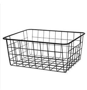 Panier de rangement en fil métallique personnalisé en usine Panier de rangement en fil métallique en treillis métallique pour le stockage - Product Image 6