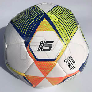 Service OEM Ballon de football hybride de style nouveau Ballon de football hybride de couleur unie de haute qualité à vendre - Product Image 4