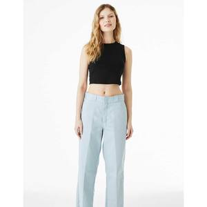 Bella + toile femmes Micro côtelé Muscle Crop débardeur vert dos nageur débardeurs vêtements d'été adolescentes 2025 - Product Image 5