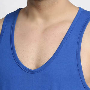 Custom 100% Cotton <b>Gym</b> <b>Vest</b> for <b>Men</b> Casual Summer Sleeveless Tank Top Workout Bodybuilding Fitness Singlet Shirt - Product Image 6