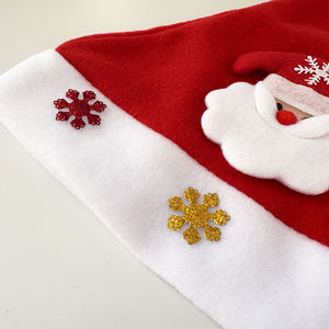 หมวกซานตาคลอสผ้าซาตินเนื้อนุ่มสีสันสดใส ระบายอากาศได้ดี สีชมพู ฟ้า เขียว เหลือง เหมาะสำหรับงานปาร์ตี้และของแจกส่งเสริมการขาย - Product Image 6