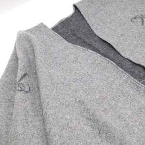 Cừu len Poncho hoặc màu xám sang trọng 100% Mông Cổ mềm mại ấm áp và bền trong tự nhiên cho phụ nữ nâu - Product Image 2