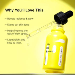 Sumber Vita B3, Serum Niacinamide 10%, Arbutin 2%, hiperpigmentasi, pengobatan noda gelap, 1.35 FlOz - Product Image 3