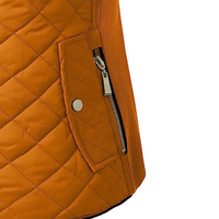 Veste matelassée vintage personnalisée avec logo 2025 pour homme, veste d'hiver en toile softshell décontractée, qualité supérieure, confortable
