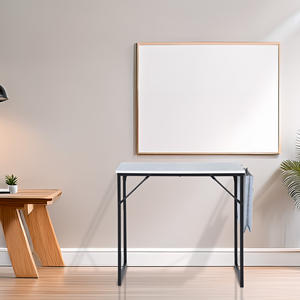 Well Home Escritorio para computadora Off-White de 80x48 cm y 74 cm con soporte para documentos - Product Image 3