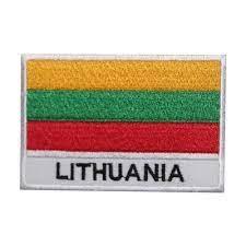 Lithuania Flag <b>Patch</b> Iron On Badge Sew On Lithuanian Flag Embroidered Applique, Lithuania Flag <b>Patch</b> - Product Image 6