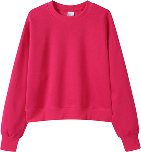 Sudaderas de Cuello Alto de Algodón Personalizadas al por Mayor para Mujer, Estilo Casual, Transpirables y Holgadas - Product Image 2