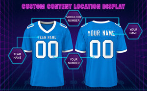 Uniforme deportivo de fútbol americano 2025, equipo de fútbol transpirable y económico - Product Image 2