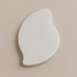 Hexagon Shape White Marble Coaster Elegant Natural Stone Drink <b>Pad</b> Modern Geometric Tabletop Decor Home Kitchen <b>Bar</b> Minimalist - Product Image 2