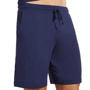 Haute qualité deux pièces décontracté Jogging porter personnalisé été Streetwear mi-taille toile T-shirt et short ensemble avec manches courtes - Product Image 5