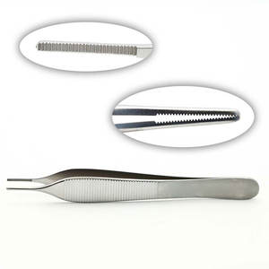 Pince à pansements Adson professionnelle sur mesure à prix raisonnable pour la vente en gros, Micro 4 3/4 - Product Image 1