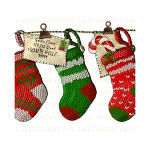 Vente en gros de chaussettes de Noël personnalisées avec lettre rouge en laine fine tricotée pour enfants pour l'exportation - Product Image 2