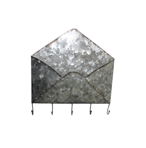 กล่องจดหมายตกแต่งดีไซน์ทันสมัยกล่องเหล็กออกซิเดชั่นสำหรับใส่จดหมายงานหัตถกรรมขายส่งจำนวนมาก - Product Image 3