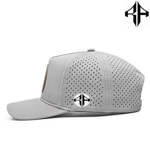 Sombrero de camionero de malla de algodón 100% de 5 paneles con logotipo personalizado de alta calidad, tela transpirable, moda elegante, actuación en la playa al aire libre - Product Image 2