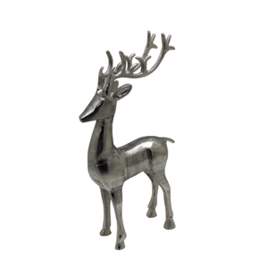 Nouvelle conception Mehroon renne en aluminium fini pour dessus de table maison et décoration de noël ornement en vrac fait à la main - Product Image 6